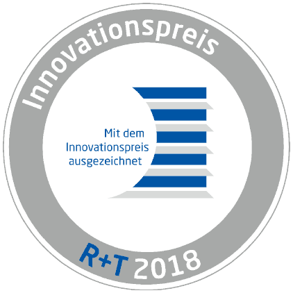 R+T Innovation Award for our SmartTurn strap spool R+T Innovation Award for our SmartTurn strap spool