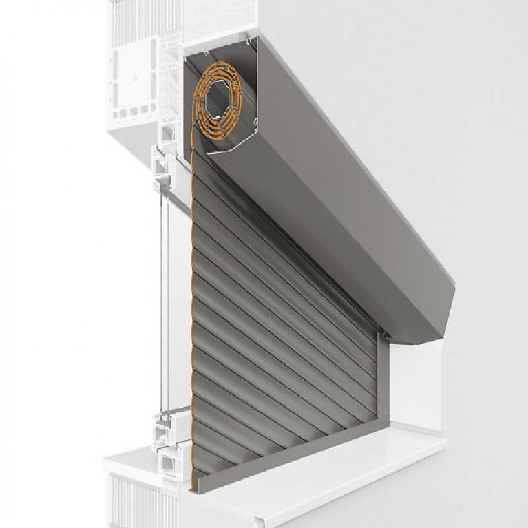 Angled Roller Shutters by ROMA – the Solution for Angled Windows